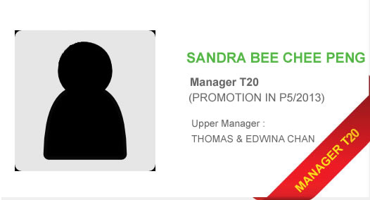 SANDRA BEE CHEE PENG- Manager T20