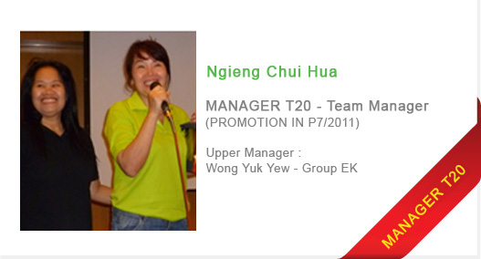 Ngieng Chui Hua - Manager T20